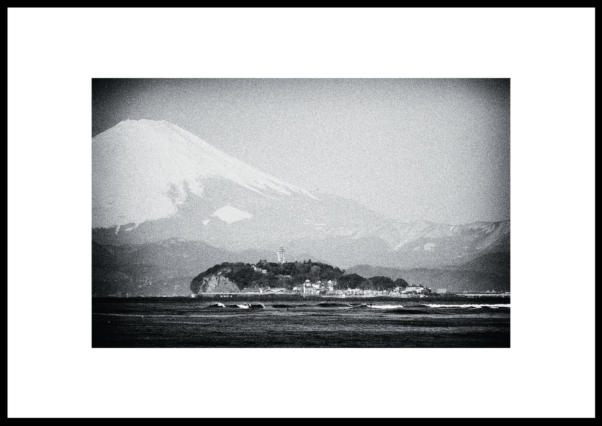 大崎と富士山