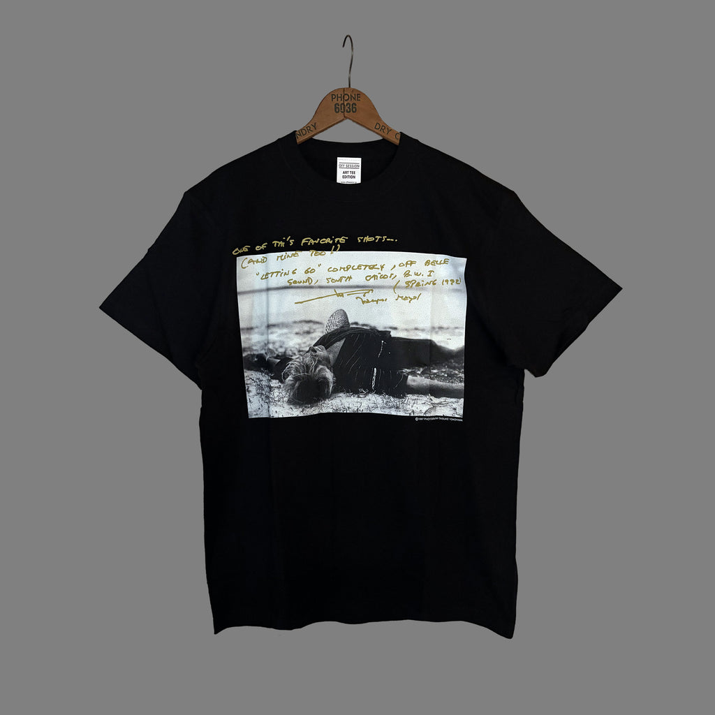 OFF SESSION X TAISEYE ジャック・マイヨールTEE version B.[On the beach]