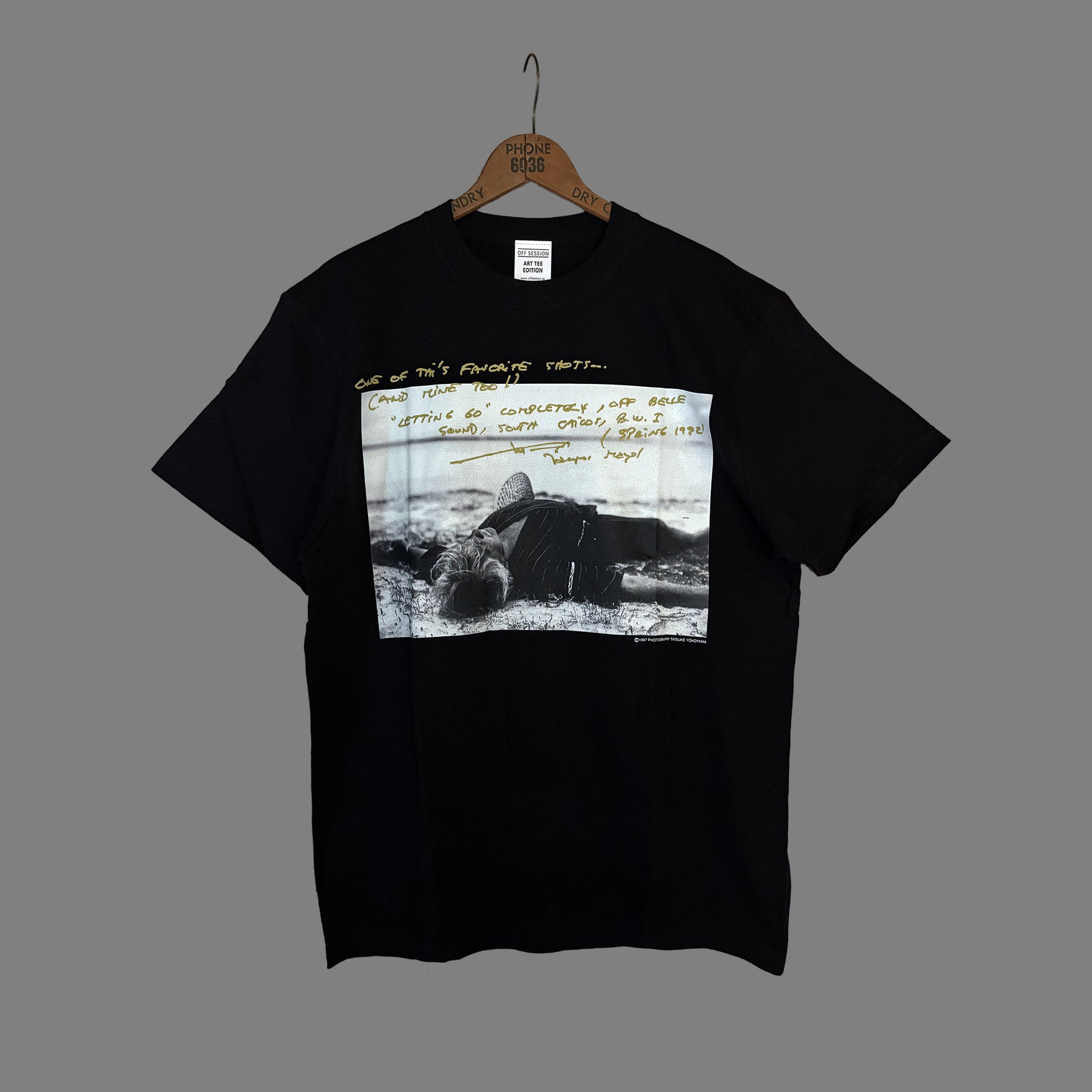 OFF SESSION X TAISEYE ジャック・マイヨールTEE version B.[On the beach]