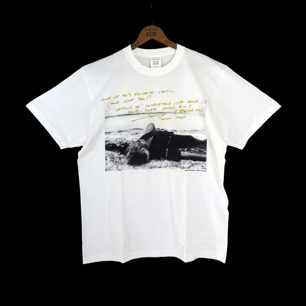 OFF SESSION X TAISEYE ジャック・マイヨールTEE version B.[On the beach]