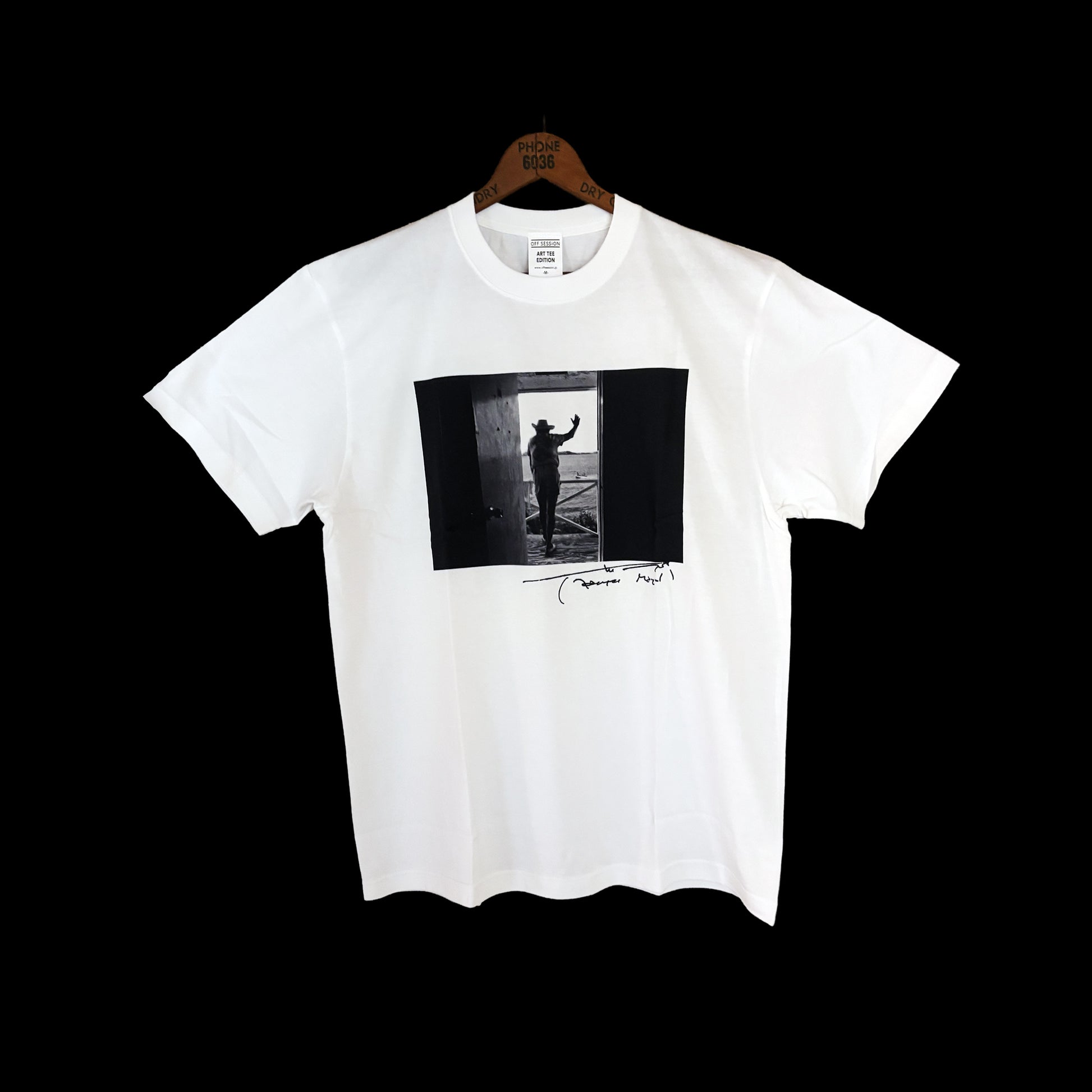 OFF SESSION X TAISEYE ジャック・マイヨールTEE version A. [Back view]