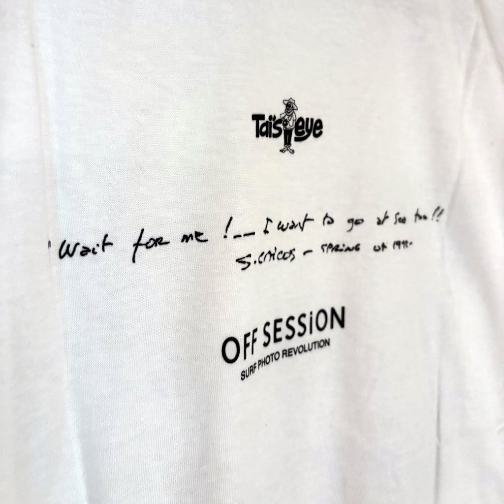 OFF SESSION X TAISEYE ジャック・マイヨールTEE version A. [Back view]