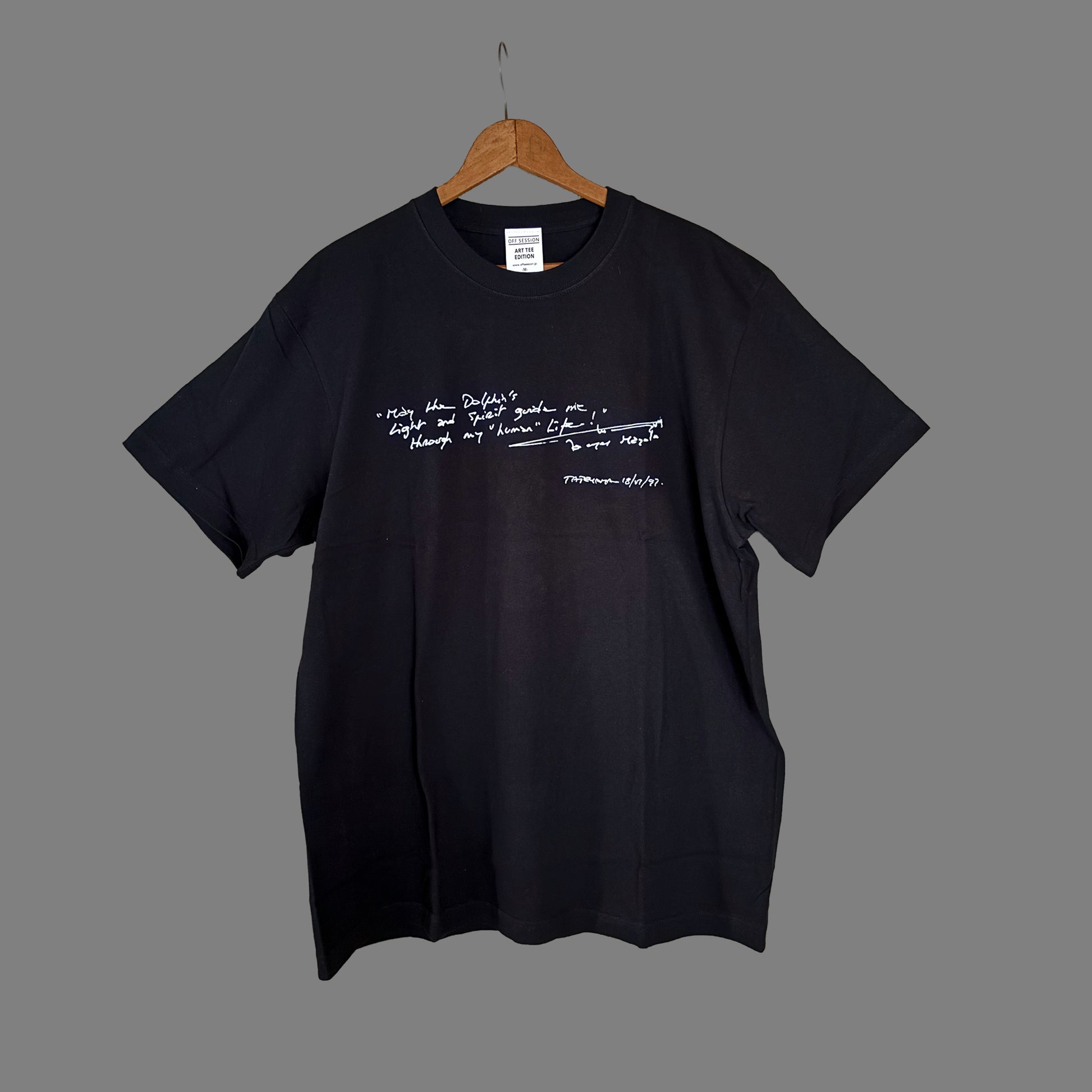 OFF SESSION X TAISEYE ジャック・マイヨールTEE version C.[with a dolphin]