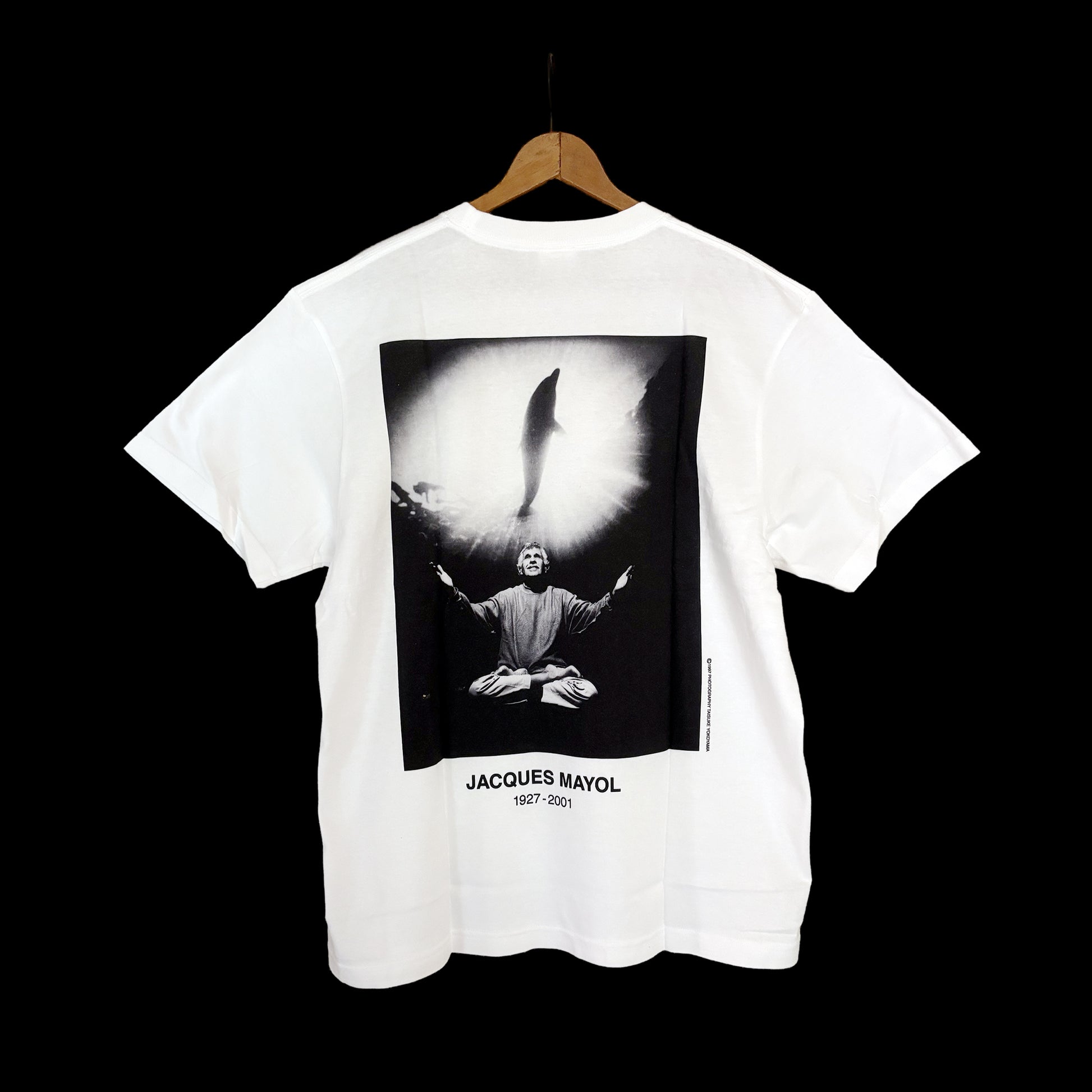 OFF SESSION X TAISEYE ジャック・マイヨールTEE version C.[with a dolphin]