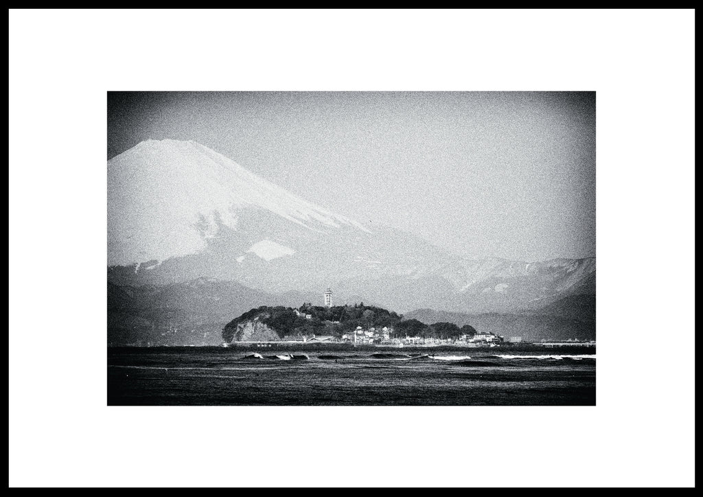 大崎と富士山