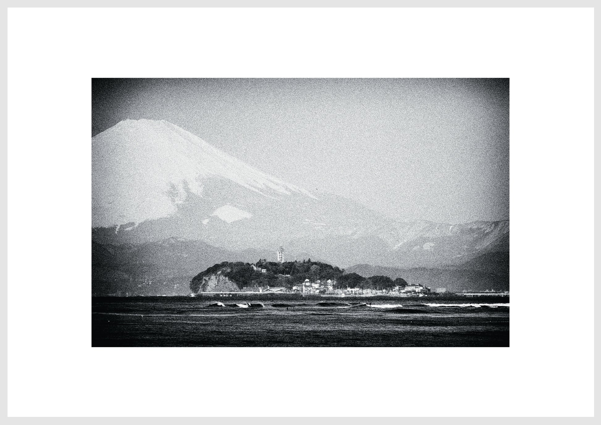 大崎と富士山